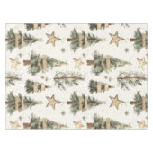 クリスマス素朴 テーブルクロス (正面(横))