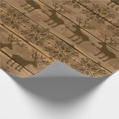 クリスマス素朴 ラッピングペーパー (角)