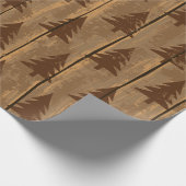 クリスマス素朴 ラッピングペーパー (角)