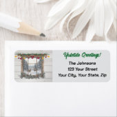 クリスマス素朴 ラベル (インサイチュ)