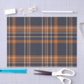 クリスマス素朴/冬季プレイド 薄葉紙 (クラフト)