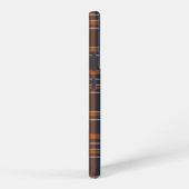 クリスマス素朴/冬季プレイド SAMSUNG GALAXYケース (右側面)