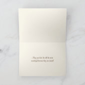 クリスマス結婚おめでとう シーズンカード (内部)