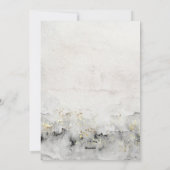 クリスマス結婚した休暇の新婚の写真 シーズンカード (裏面)