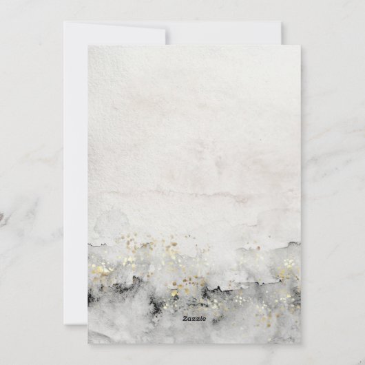 クリスマス結婚した休暇の新婚の写真 シーズンカード (裏面)