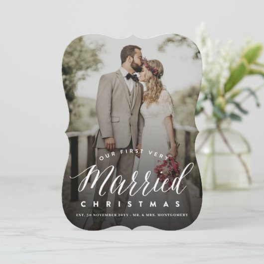 クリスマス結婚した初のミスター&ミセス結婚ズ シーズンカード (スタンド正面)