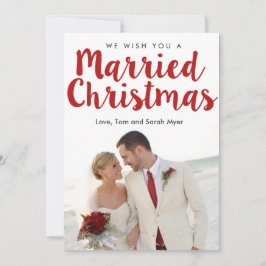 クリスマス結婚した |クリスマス シーズンカード