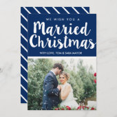 クリスマス結婚した |クリスマス シーズンカード (正面/裏面)