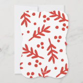 クリスマス結婚した シーズンカード (裏面)