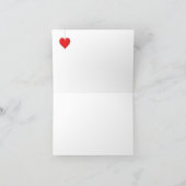 クリスマス結婚に感謝 サンキューカード (内部)