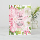 クリスマス結婚のフローラ招待状 (スタンド正面)