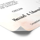 クリスマス結婚のミモサバーブライダルシャワーポスター ポスター (角)