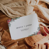 クリスマス結婚の封筒の住所テンプレート