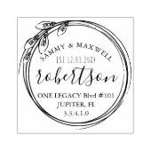 クリスマス結婚の文房具切手 ラバースタンプ (インプリント)