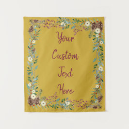 クリスマス結婚の背景、披露宴フォトブース タペストリー