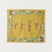 クリスマス結婚の背景、披露宴フォトブース タペストリー (正面(横))