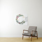 クリスマス結婚の背景、披露宴フォトブース タペストリー (インサイチュ(横))