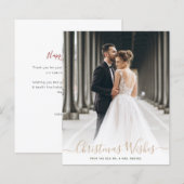 クリスマス結婚の願い (正面/裏面)