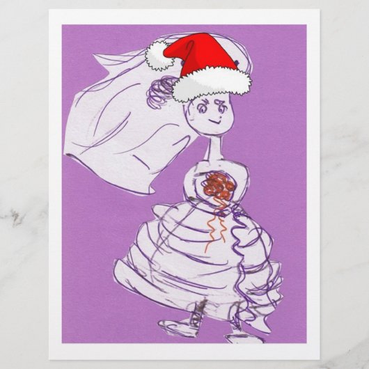 クリスマス結婚の チラシ (正面)