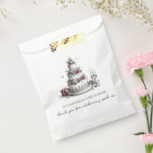 クリスマス結婚の フェイバーバッグ (封をした状態)