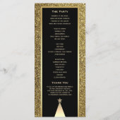 クリスマス結婚の プログラム (裏面)