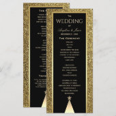 クリスマス結婚の プログラム (正面/裏面)