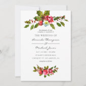 クリスマス結婚の 招待状 (正面)