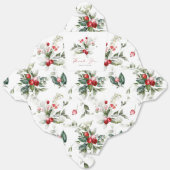 クリスマス結婚式の引き出物ギフトボックスありがとういいえ フェイバーボックス (見開き)