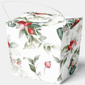 クリスマス結婚式の引き出物ギフトボックスありがとういいえ フェイバーボックス (裏面)