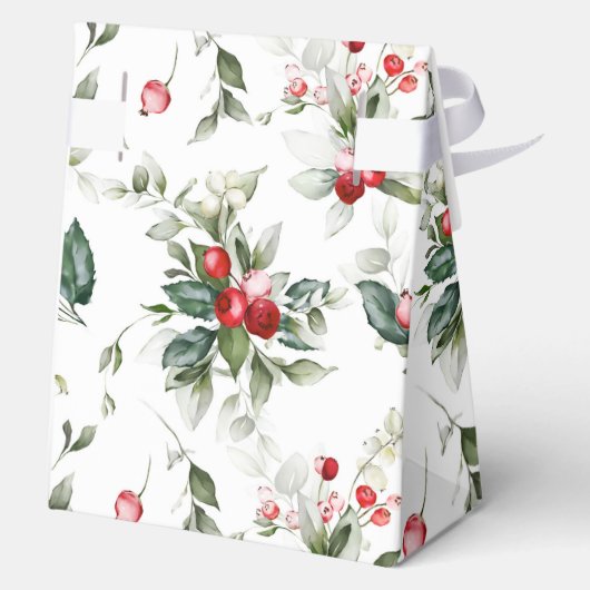 クリスマス結婚式の引き出物ギフトボックスありがとういいえ フェイバーボックス (裏面)