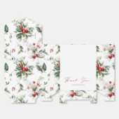 クリスマス結婚式の引き出物ギフトボックスありがとういいえ フェイバーボックス (見開き)