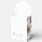 クリスマス結婚式の引き出物ギフトボックスありがとういいえ フェイバーボックス (見開き)