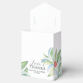 クリスマス結婚式の引き出物ボックスフェスティバル植物学 フェイバーボックス (オープン)