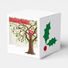 クリスマス結婚式の引き出物ボックス花婿サンタ フェイバーボックス