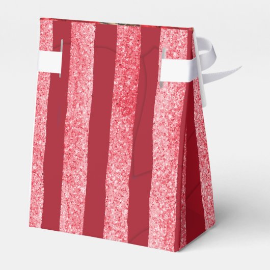 クリスマス結婚式の引き出物箱 フェイバーボックス (裏面サイド)