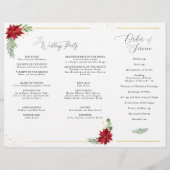 クリスマス結婚・ホリデーの3つのプログラム (裏面)