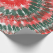 クリスマス絞り染め装飾クリスマスギフトパターン ラッピングペーパー (角)