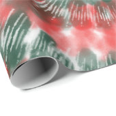 クリスマス絞り染め装飾クリスマスギフトパターン ラッピングペーパー (ロールコーナー)