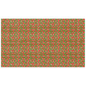 クリスマス絵を描（ばちゃばちゃ）跳ねる テーブルクロス (正面(横))