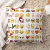 クリスマス絵文字 クッション (ブランケット)