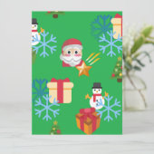 クリスマス絵文字 シーズンカード (スタンド正面)