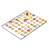 クリスマス絵文字 ノートブック (左側)