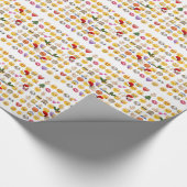 クリスマス絵文字 ラッピングペーパー (角)