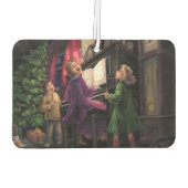 クリスマス絵画は カーエアーフレッシュナー (裏面)