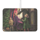 クリスマス絵画は カーエアーフレッシュナー (正面)