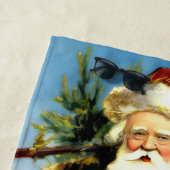 クリスマス絵画父のヴィンテージ ビーチタオル (インサイチュ)