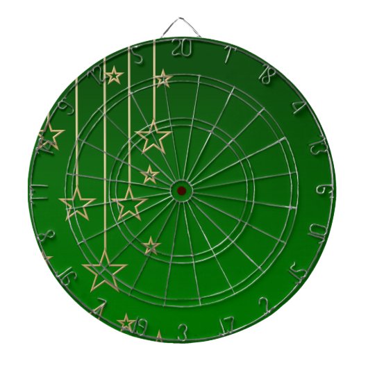 クリスマス緑 ダーツボード (正面)