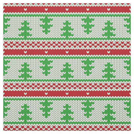 クリスマス編み物シームレスパターン2 +アイディア ファブリック (見本)