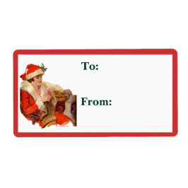 クリスマス編み物 ラベル