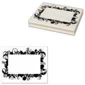 クリスマス縁どフレームDIYジャーナルスクラップブック作り ラバースタンプ (押印)